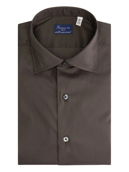  Finamore 1925 Napoli Button-up Shirt - Brown 