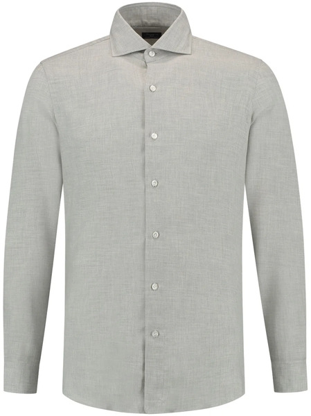  Finamore 1925 Napoli Cutaway-collar Shirt - Neutrals 