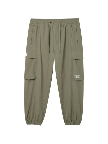  Fingercroxx Drawstring Cargo Trousers - Green 