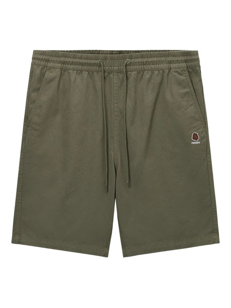  Fingercroxx Drawstring Side-pocket Shorts - Green 