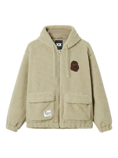 Fingercroxx Fleece Jacket - Neutrals 