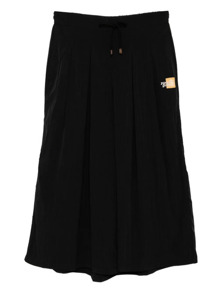  Fingercroxx Logo-embroidered Trousers - Black 