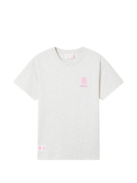  Fingercroxx Logo-patch T-shirt - Grey 