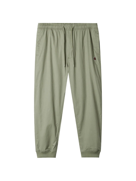  Fingercroxx Logo-patch Trousers - Green 