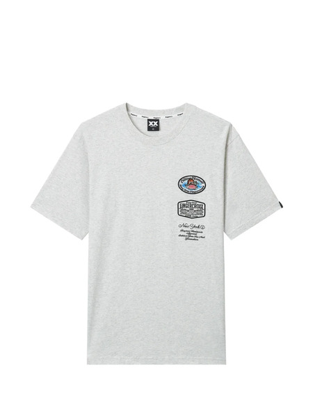  Fingercroxx Patch-appliqué T-shirt - Grey 