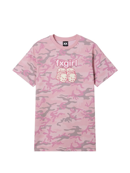  Fingercroxx Patterned T-shirt - Pink 