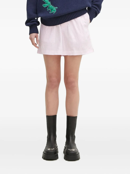  Fiorucci Checkered Shorts - Pink 
