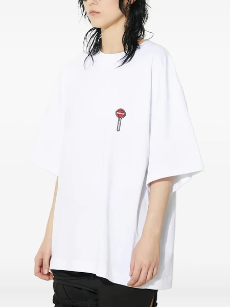  Fiorucci Embroidered T-shirt - White 