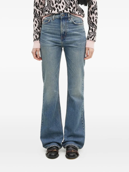  Fiorucci Logo-patch Jeans - Blue 