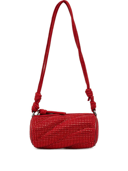  Fiorucci Micro Mella Crystal-embellished Shoulder Bag - Red 