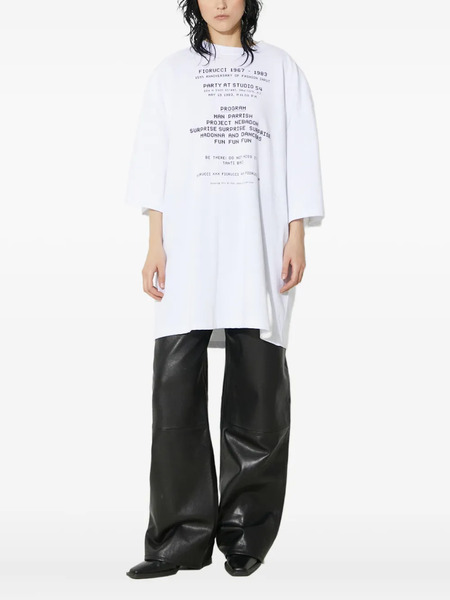  Fiorucci Text-print T-shirt - White 