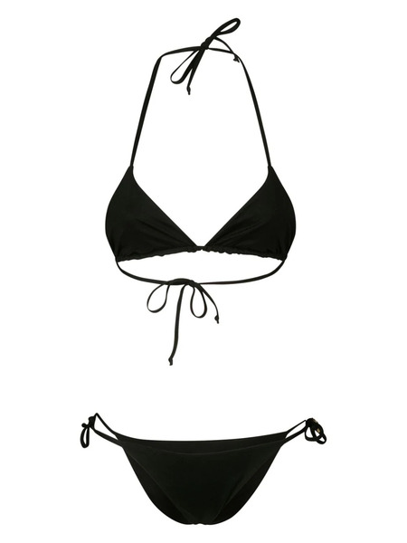  Fisico Reversible Triangle Bikini - Black 