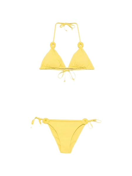  Fisico Ring-detail Bikini - Yellow 