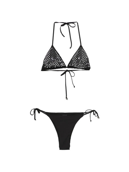  Fisico Stud-embellished Bikini - Black 