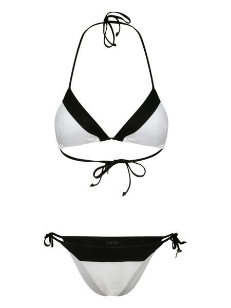  Fisico Two-tone Bikini - White 