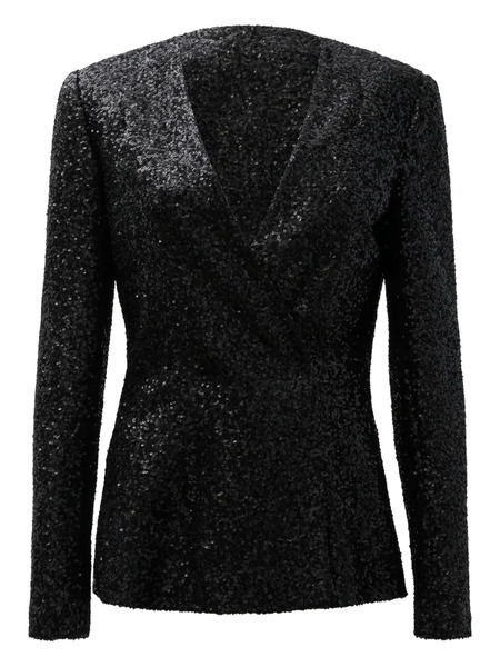  F.it Sequin-embellished Blazer - Black 