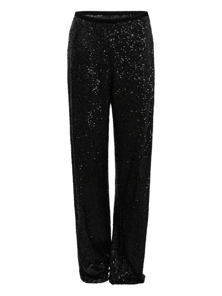  F.it Sequin Trousers - Black 
