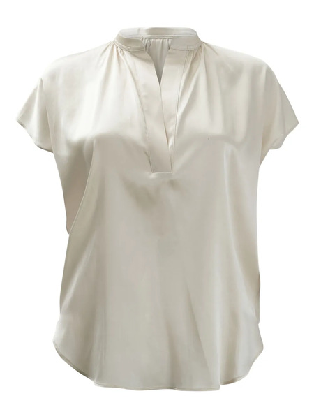  F.it Short-sleeves Blouse - Neutrals 