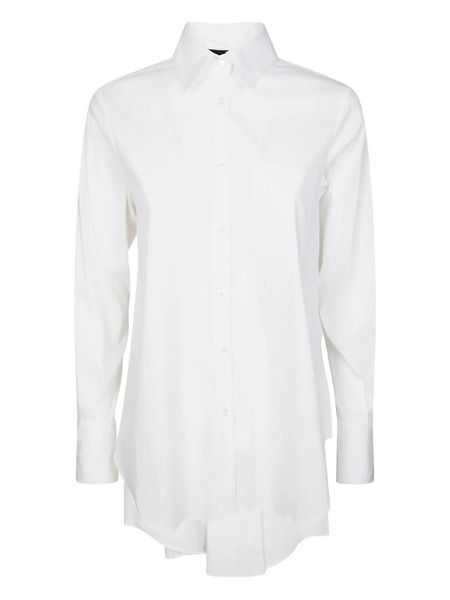  F.it Side-slit Shirt - White 