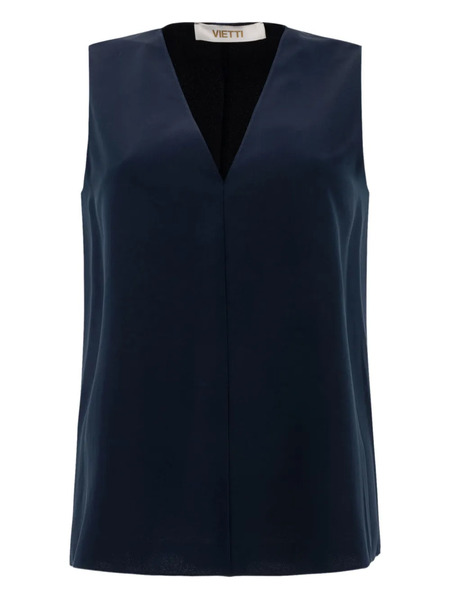  F.it V-neck Sleeveless Top - Blue 