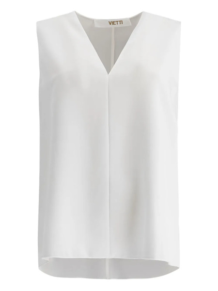  F.it V-neck Sleeveless Top - White 
