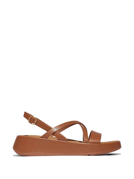  Fitflop F-mode Crossover Sandals - Brown 