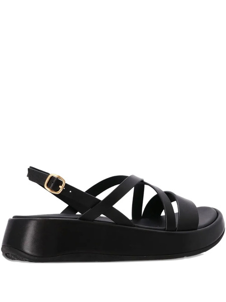  Fitflop Multi-strap Sandals - All Black 