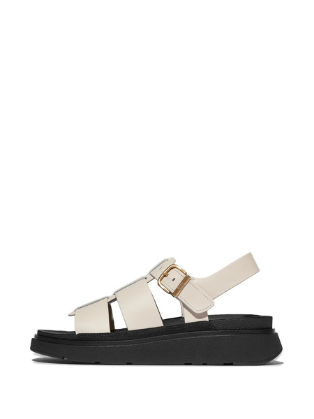  Fitflop Woven Buckle Sandals - Neutrals 