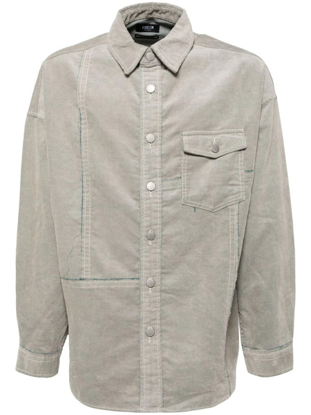  Five Cm Corduroy Shirt - Blue 