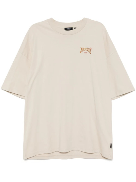  Five Cm Graphic-print T-shirt - Neutrals 