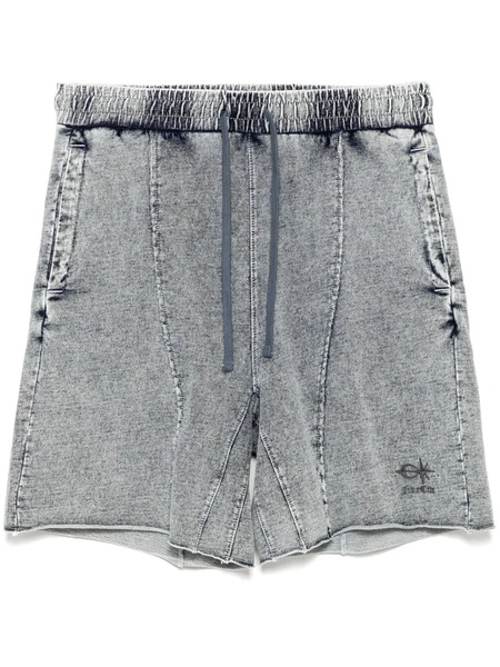  Five Cm Logo-embroidered Shorts - Blue 