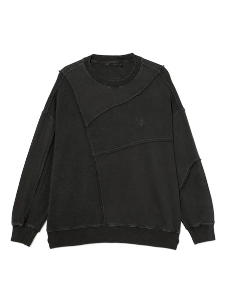  Five Cm Logo-patch Sweatshirt - Black 