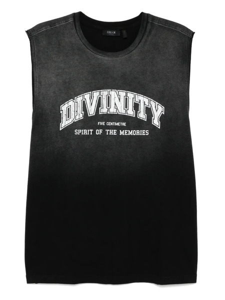  Five Cm Logo-print Vest - Black 