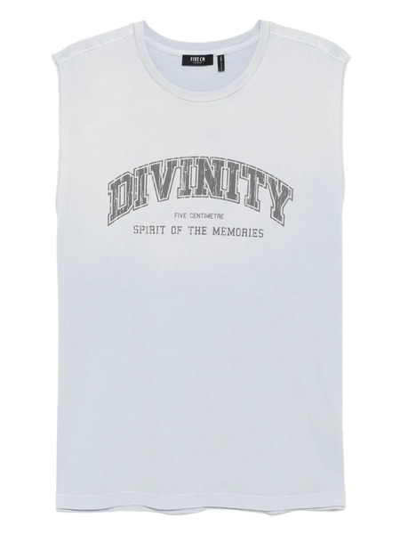  Five Cm Logo-print Vest - Blue 