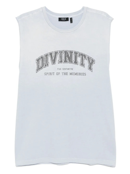  Five Cm Logo-print Vest - Blue 