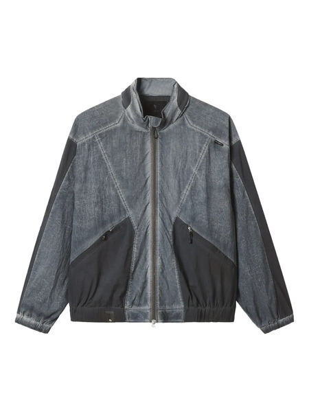  Five Cm Panelled Zip-up Windbreaker - Grey 
