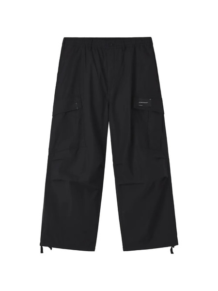  Five Cm Patch-pocket Trousers - Black 