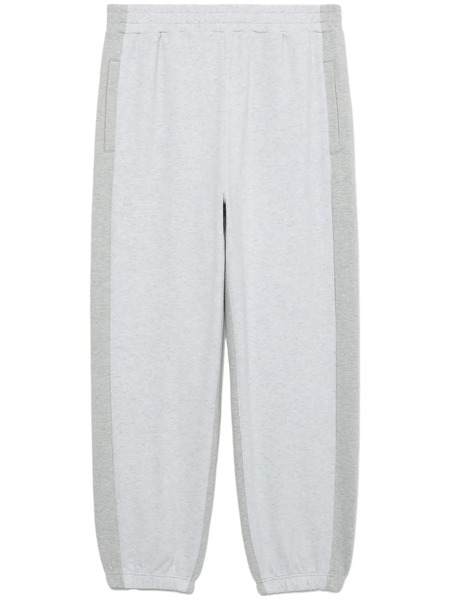  Five Cm Two-tone Cotton-blend Track Pants - Grey 