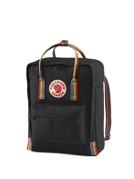  Fjällräven Kånken Rainbow Backpack - Black 