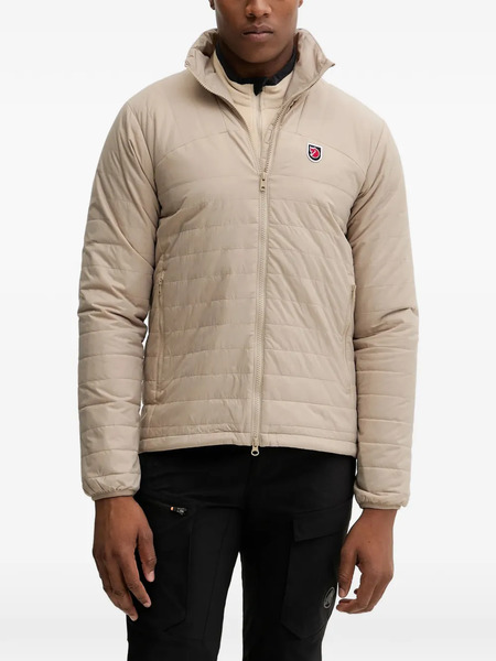  Fjällräven Quilted Logo-patch Jacket - Neutrals 