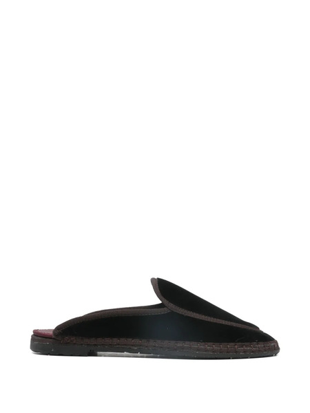  Flabelus Bruna Mules - Black 