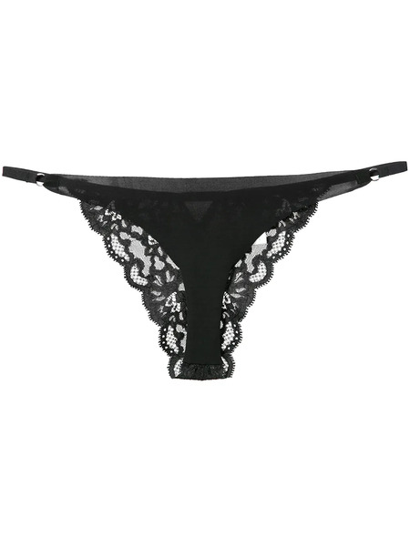  Fleur Du Mal Charlotte Seamless String Cheeky - Black 