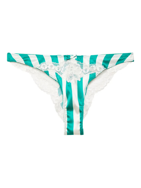  Fleur Du Mal Eve Briefs - Green 