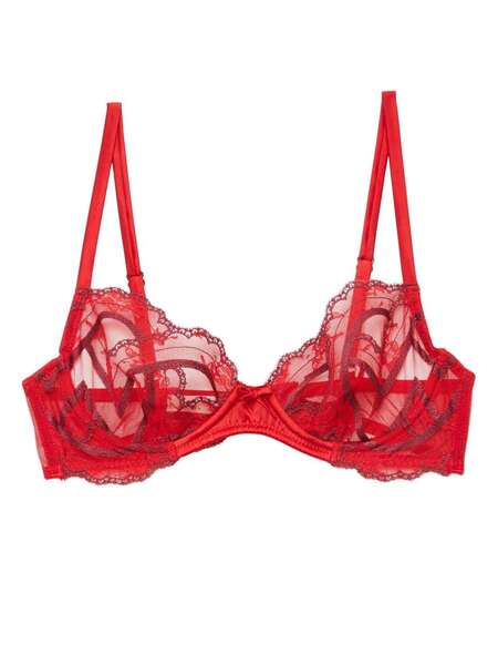  Fleur Du Mal Hendrix Bra - Red 