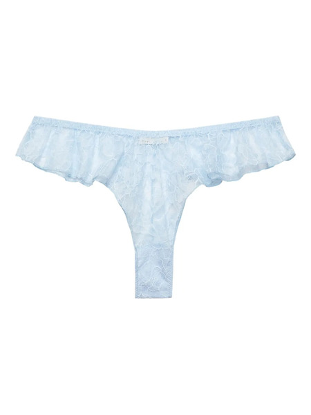  Fleur Du Mal Jasmin Thong - Blue 