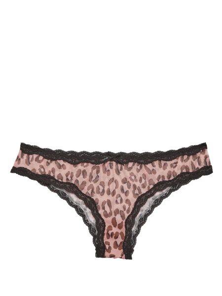  Fleur Du Mal Leopard-print Sheer Bra - Neutrals 