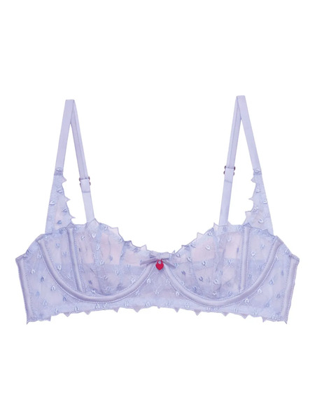  Fleur Du Mal Love Lock Bra - Blue 