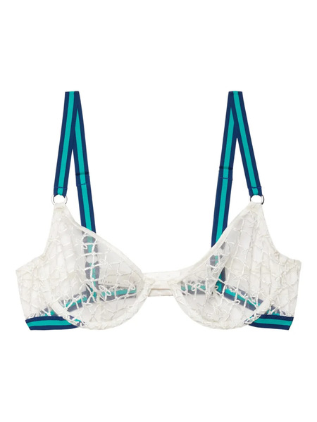  Fleur Du Mal Match Point Bra - White 