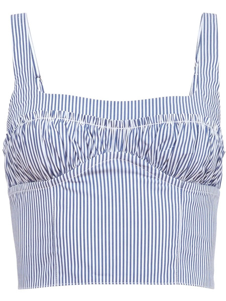  Fleur Du Mal Striped Top - Blue 