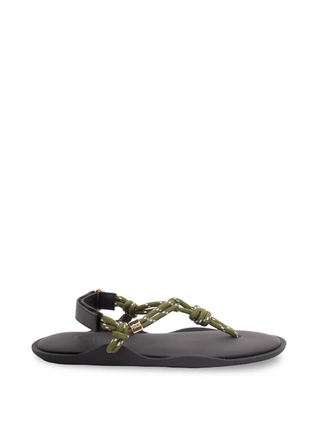  Flòwze Flò Knot-detail Sandals - Green 